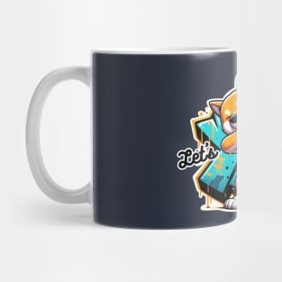 Urban Pup Vibes: Dabbing Dog Mug